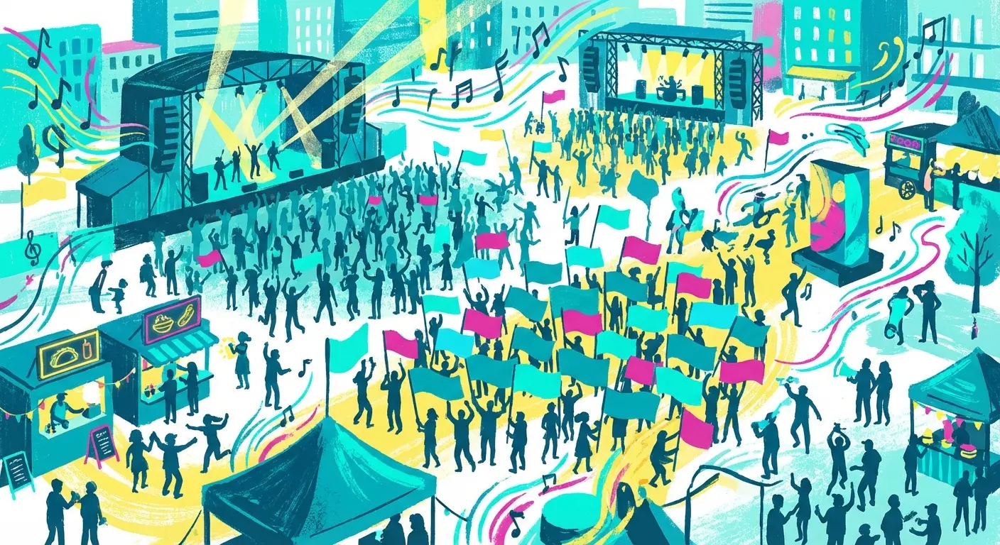 Public events illustration