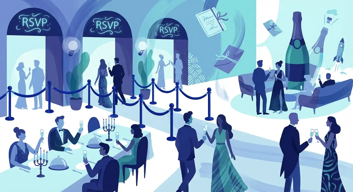 RSVP events illustration